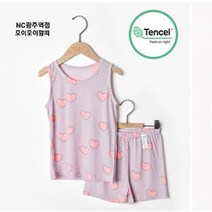 모이모이깜피 NC05 텐셀민소매실내복 MO21S그레이하트