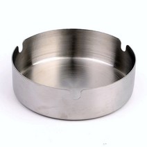 SOCEAN 원형 스틸 타구 레트로 재떨이 재떨이 애쉬트레이 시가렛 더스트박스 토바코 받침대 스모크 디쉬 쓰레기통 인테리어 타구 접시 휴지통 시가 트래이 침뱉는 그릇