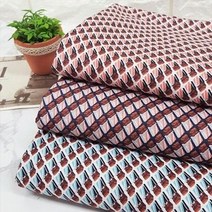 릴리패브릭 대폭 면50수 초콜렛 3color_166 원단 천 C9, 네이비바탕