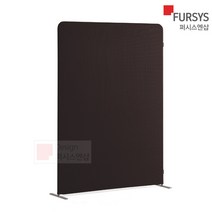 퍼시스 방음파티션 책상가림막 사무실칸막이 CA581CF, 상세페이지 참조4, 너비1100/블랙