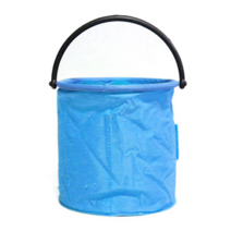 수채화용품 팔레트 물통 미술용품, 01 오꿈 접이식물통 대 파랑