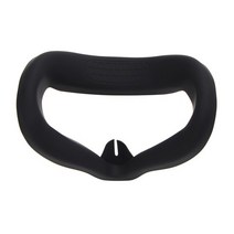 오큘러스 퀘스트2 호환 악세사리 Vr 보호 커버 터치 컨트롤러 쉘 실리콘 아이 케이스 oculus quest 2 용 스킨 핸들 그립, eye cover 블랙