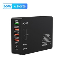 140W GaN 충전기 데스크탑 노트북 USB 타입 C 빠른 충전 PD PPS 아이폰 14 13 프로 샤오미 삼성 맥북 에어 IPhone Pro Xiaomi Samsung MacB, [03] 65W 6 Port, [04] AU Plug