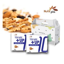 넛츠피아 텐믹스 플러스업 하루견과, 20g, 50개입