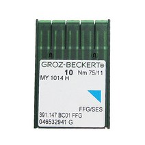 그로쯔베커르트 MY 1014 H 공업용바늘 평오드람프 독일제 바늘