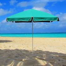 야외용정원 야외 파라솔 비치 접이식 캠핑 카페 대형 사각zoavlddydvna492, & 청색(받침대포함)