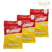 펄몰 무설탕사탕 슈가프리 캔디 간식 레몬맛, 3개, 75g