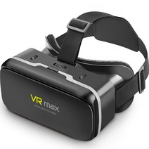 코시 가상현실 스마트폰 VR기기 360도 초점 조절 블랙 VR4076, 1개입