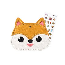 어린이 가죽 카드지갑 만들기, 여우＋스티커증정