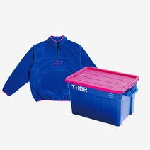 아이앱 스튜디오 x 토르 플리스 & 75L 컨테이너 팩 블루 핑크
