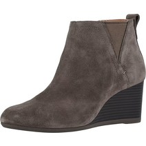 Vionic 여성용 Parkwood Paloma 웨지 앵클 부츠 - 숨겨진 교정용 아치 서포트가 있는 부츠 Greige.