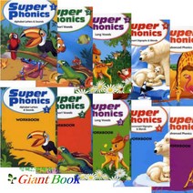 문진미디어 슈퍼 파닉스 Super Phonics 1~5 [전10권] Book 5권 + Workbook