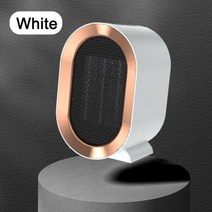 열풍기 샤오미-책상 전기 히터 미니 휴대용 팬 1200W PTC 세라믹 난방 공기 송풍기 홈 오피스 워머 기계, [02] White, [01] 1200W, [01] 미국, 02 White_01 미국