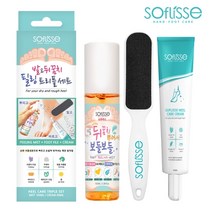 소프리스 발&뒤꿈치 케어 트리플 세트 /3종구성, 비너스 옐로마카