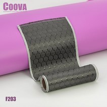coova 탄소 섬유 매트 천 카본 원단 검은색육각 너비 20cm/30cm, 1개
