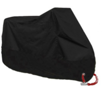 할리데이비슨 바이크 오토바이 방수 커버 덮개, 레드 블랙 (XL)