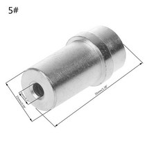 샌드 블라스터샌드블래스터 아이언 노즐 공압 샌드블라스팅 건 팁 5mm 6mm, 01 5