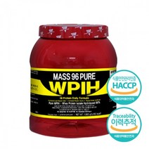 매스96 퓨어 천연감미료 가수분해 분리유청단백질 WPIH 프로틴 헬스보충제 초코맛 1KG, 1개