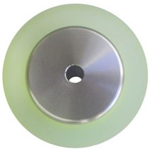 자바라 컨베이어 벨트 바퀴 우레탄 롤러100/200/300mm 주변 알루미늄 폴리우레탄 산업용 인코더 휠 측정 휠, perimeter 300mm