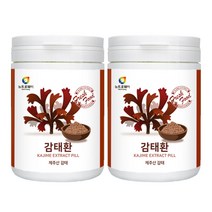 제주 감태환 추출물 230gx2통 해조류 수면 영양제 정 알약형 차 간편한 캔디 화학첨가물NO 후코이단 씨놀 알긴산 요오드 플로로타닌 순수영양그대로 자연유래 잠오는법 천연 테아닌, 2통, 230g