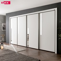 야누스 슬라이딩 붙박이장(고급형)-330cm(11자), 화이트