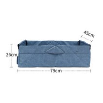 ALWAYSME-유틸리티 웨건 라이너 L79xW45xH26CM 7 8 인치 휠 유틸리티 캠핑 카트, 06 Blue