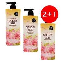 석기스토어 [ 온더바디 플라워에센스 바디워시 900g ], 다마스크로즈 3개