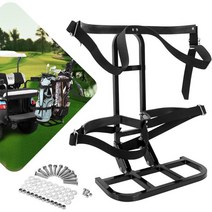 10L0L 범용 골프 카트 후면 안전 손잡이 바는 Club Car EZGO Yamaha에, Golf Cart Bag Holder Rack