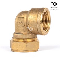 주름관 수전엘보 25A, 단품