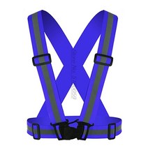 오토바이 반사자켓오토바이 자켓 액세서리 바디 안전 반사 프로텍터 에어백 모토 남성용 가죽 레이싱 슈트, 02 파란