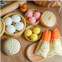 n17713/5 병아리 핑크돼지 삼형제 만두 말랑이- KC인증/찐빵 주물럭 클레이 모찌 심쿵란 피젯 토이 촉감놀이 발달자극 말랑말랑 쫀득쫀득 푸시팝