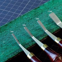 가죽공예 스크래퍼 가죽공예독학 가죽피할 가죽공예키트 가죽공예재료 마름송곳 사선치즐 가죽피할기 피할칼 피할 피할기1 조각 34510mm dalbergia 나무 손잡이 가죽 24, 4mm