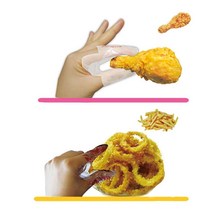 1+1 일회용 손가락 비닐장갑 핑거넵 핑거냅 100매, 20개