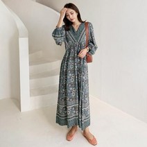 키첼 포지티 에스닉 롱원피스