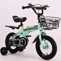 경량 접이식 미니벨로 자전거 어린이 2569 세 소년 소녀 12141618 인치 여러 가지 색상 옵션, green+18inch