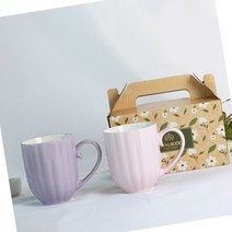 홈카페 엠보머그컵 1BOX 20EA 핑크 퍼플 1SET 8.2x10cm 320ml 집들이선물용컵 빈티지컵 -153EA givenus11405*08908224ao, 본상품선택, 본상품선택