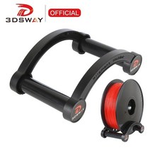 3DSWAY 3D 프린터 부품 탁상 필라멘트 홀더 PLA ABS 소재 랙 스풀 선반 용품 유연한 시트 트레이 브래킷, Filament Holder 1PC