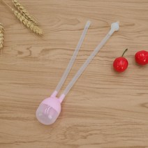 Baby Nose Clean Silicone Infant Nasal Aspirator Wash Your Care Inhaler Preventing Backflow, [03] pink