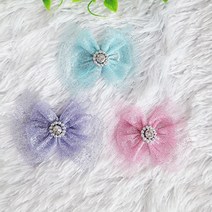 강아지핀 빗살핀 머리핀, 1개, B57 블링큐티 민트 빗살핀8발