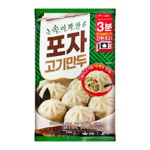 진주햄 속이 꽉찬 포자 고기만두 168g, 1개