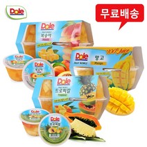 돌 후룻볼(4개입)x6팩(복숭아2＋망고2＋트로피칼2)무배