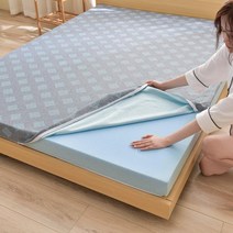 격자 3cm 스펀지 젤 메모리 매트리스 니트 원단 소프트 스폰지 매트, F. 격자 150x190x3cm_단품