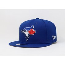 뉴에라 모자 9Fifty 남성 여성 캡 MLB 토론토 블루제이스 기본 로얄 블루 스냅백