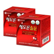 종근당건강 헤모론 철분 60캡슐 2개, 종근당건강 헤모론철분 60캡슐X2
