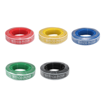 CD 파이프 전선관 16MM 100M 1롤 칼라 녹 적 청 황색 전선인입관, 적색