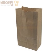 베이킹얌 종이각대봉투(크라프트)중100매 150x260x90