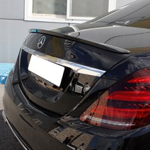 주주 벤츠 S클래스 W222 리얼 카본 리어 트렁크 립 AMG 스포일러