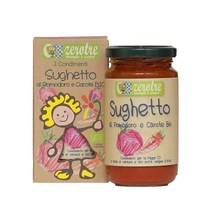 제로트레 유기농 수게또 키즈 어린이 파스타소스 180g, 단품