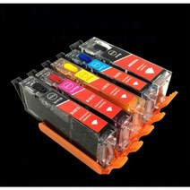 캐논 초콜릿 케익크 TS701 식용 잉크, 5색 세트