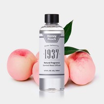 1937 프랑스 퍼퓸 호텔 백화점 머리아프지않은 천연 디퓨저 리필 200ml + 섬유스틱 4개, 허니피치